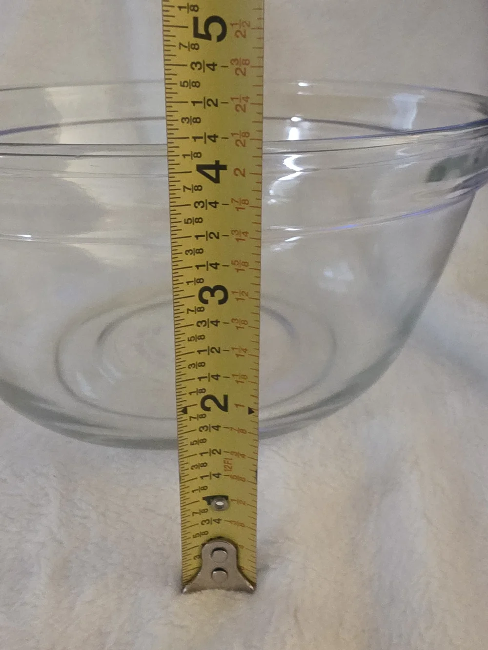 Anchor Hocking Clear Glass Mixing Bowl - Transparent Glass